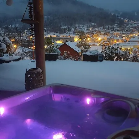 Au Nid Cosy D'isa A Vosges - Spas Privatifs Apartamento