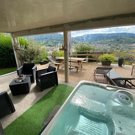 Au Nid Cosy D'isa A Vosges - Spas Privatifs Appartement