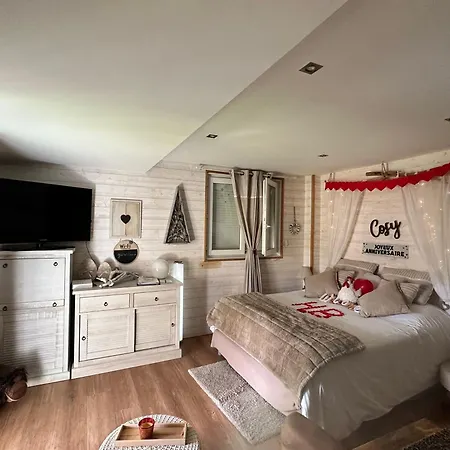 Au Nid Cosy D'isa A Vosges - Spas Privatifs