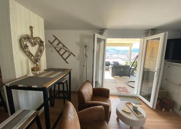 Au Nid Cosy D'isa A Vosges - Spas Privatifs 아파트 *