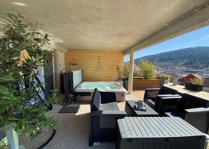 Au Nid Cosy D'isa A Vosges - Spas Privatifs