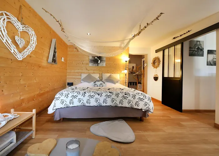 Au Nid Cosy D'isa A Vosges - Spas Privatifs 제라르메르